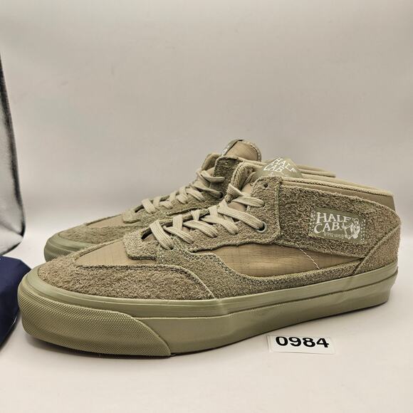 VANS OTW HALF CAB MEN\'S 10.5 REISSUE 33 TAN GREEN RARE NWOB main image 4